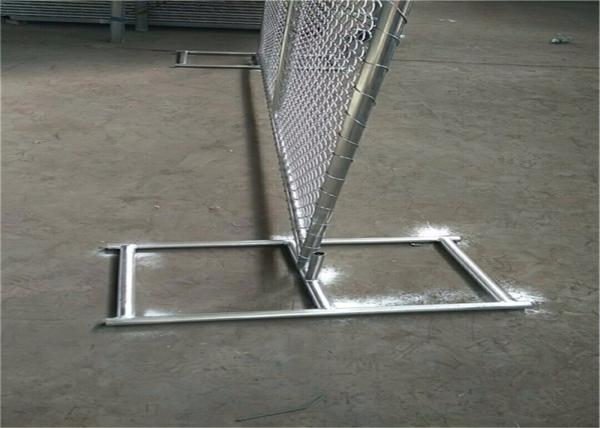 8FT X 12FT 12.5GA wire 38mm outer tubing temp chain link construction security