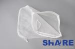 Liquid Filtration Sewn Polyester Filter Bag , Nylon Screen Mesh Fabric Rating 1