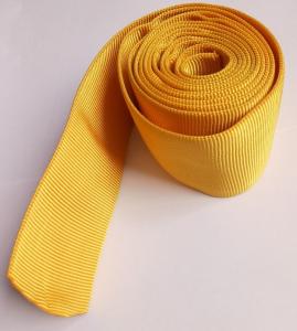 Wholesale CE Woven Polyester Hollow Webbing , Yellow Webbing For Hydraulic Pipes from china suppliers