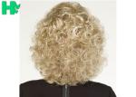 30CM Short Wave Party Synthetic Hair Wigs Blond Cosplay Hair Wigs