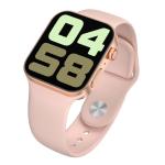Full Circle HD Colorful T55 Plus Smart Watch Rose Gold Smartwatch