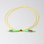 FC APC Single Mode Duplex 9/125um Optical Fiber Patch Cord