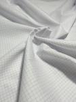 ESD Plain Grid T C Fabric 65% Cotton 33% Polyester 2% Carbon Filament 4mm Grid
