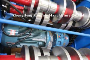 China Galvanized Corrugated Roofing Sheet Roll Forming Machine Trapezoidal For R Panel on sale