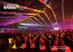 60m span Transparent Outdoor Event Tents For Company Anniversary