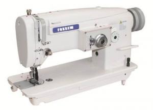 China Flat Bed Lower Feed Zigzag Sewing Machine Large Hook FX-2150E on sale