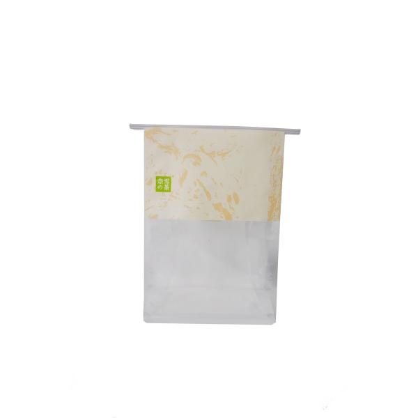 Flat Bottom Thin And Lightweight Paper Bag For Bread Packaging