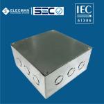 Galvanized Steel Junction Welded IEC 61386 Electrical Boxes For Chile