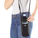 Insulated Neoprene Water Bottle Holder With Adjustable Strap