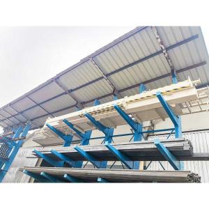 Wholesale 300-2000mm Depth and 500-2000mm Width Outdoor Storage Cantilever Rack with Roof Sturdy from china suppliers