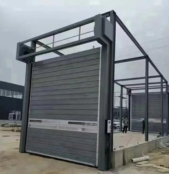 Customized High Speed Spiral Door Power Supply 220V/50HZ Air Permeability ≤2.0m3