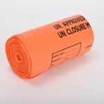 1 Ton Customized Logo Medical Liners Plastic Biohazard Bags Yellow Security HDPE