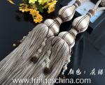 Delicate custom long tassel fringe trimming for curtain attractive tieback