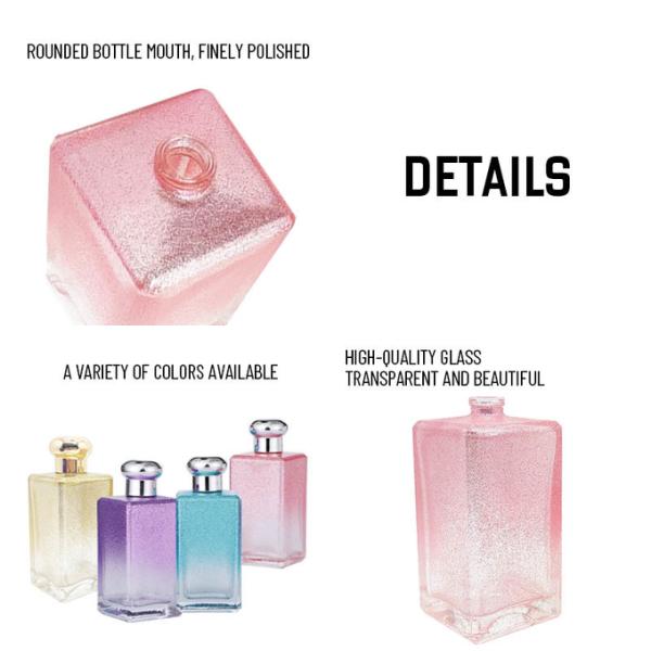 Premium 50ml 100ml Glass Perfume Bottles | Custom Design & Logos | Small MOQ | Wholesale Supplier