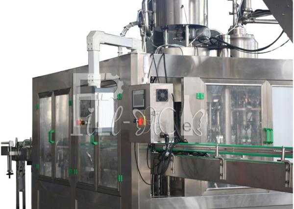 3 In 1 Glass Bottle / Bottled Hot Drink Beverage Tea Juice Filling Machine /