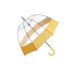 Transparent Dome Shape Automatic PVC Apollo Umbrella With Custom Logo Print