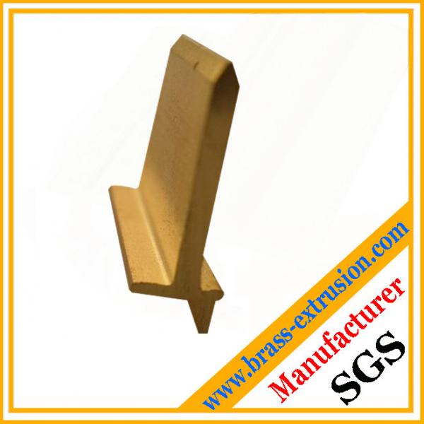 Quality Extruded copper alloy brass angle extrusion profiles for hardware ODM 5~180mm C38500 CuZn39Pb3  CuZn39Pb2 CW612N C37700 for sale