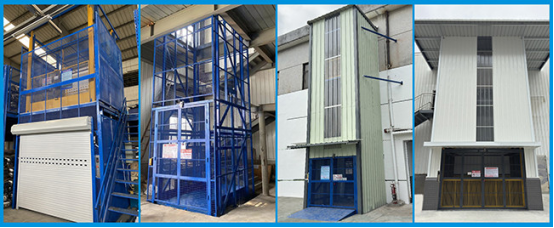 Residential Warehouse Material Lift Hydraulic Cargo Lift Vertical Freight Lift Elevator Industrial Hydraulic Lift