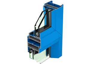 Wholesale High Prformance Flat Open Aluminium Window Profiles Mill Finish Surface from china suppliers