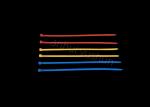 Detachable Blue Plastic Nylon Zip Ties 350 Mm