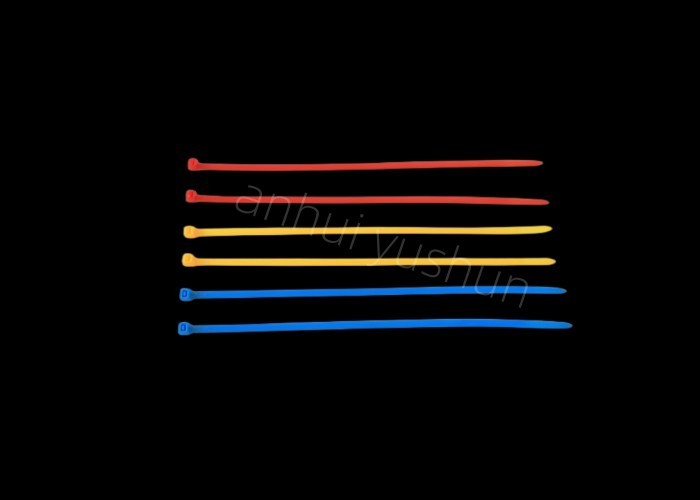 18lbs Tensile Strength Plastic Nylon Cable Tie - UL94V-2 Flame Retardant