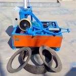 Higher Efficiency Automatic Car Tire Double Sidewall Cutting Machine / Tire Ring