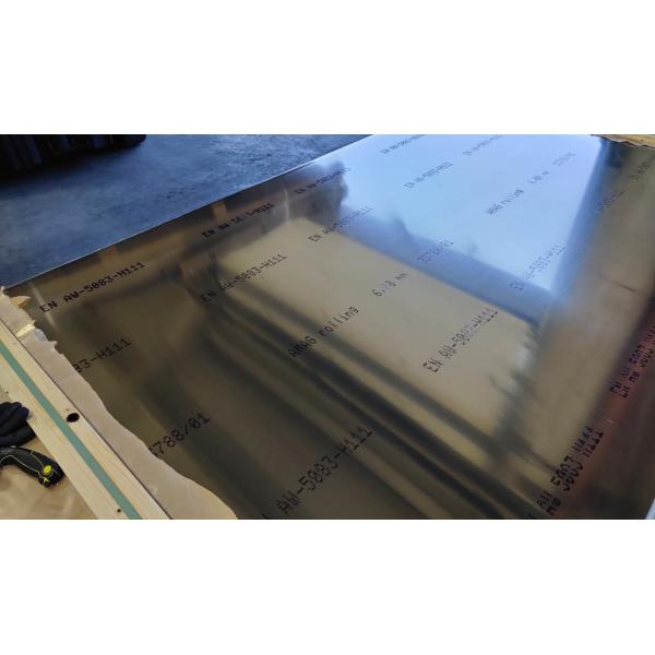 Corrosion Resistant EN AW 5083 H321 Aluminum Plate For Shipbuildings