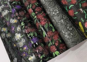 Wholesale Hand Printing Artificial Leather Fabric Normal Peeling Strength Quick Drying from china suppliers