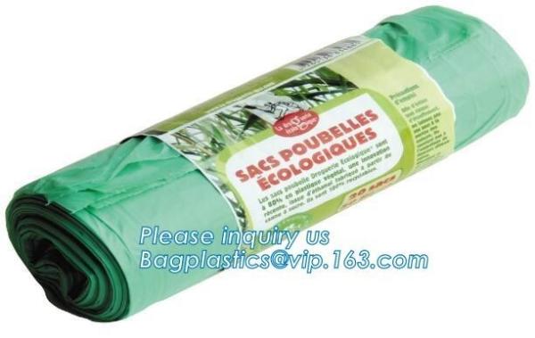 100% biodegradable compostable self adhesive plastic bags, 100%certified