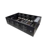 70mm Mining Rig Case Frame 12 GPU Server Case Onda B250 Motherboard
