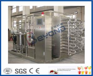 Wholesale CE Fruit Processing Equipment , Tubular Uht Processing Equipment For Fruit Juice from china suppliers