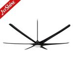 Remote Control 100 Inch Ceiling Fan with Lights and Black ABS Housing Energy