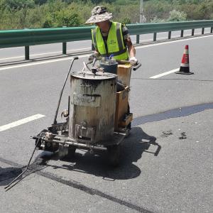 Wholesale Melt Asphalt Road Patch Granules For Leveling Bridge Deck Approaches from china suppliers