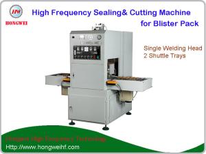 Wholesale Semi Automatic HF Sealing and Cutting Machine with Shuttle Tray for Toothbrush Blister Pack from china suppliers