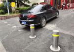 Automatic Telescopic Security Post , Stainless Steel Removable Bollards
