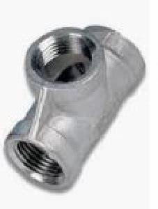 Wholesale High Pressure Forged Carbon Steel / Stainless Steel Threaded Fittings Tee 3000/6000/9000Lbs from china suppliers