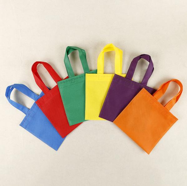 Reusable Party Non-Woven Favor Bags 9.5×9.5 Inch Pinata Goodie Gift Bag Colorful