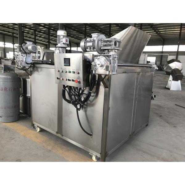 Nut Frying Processing Machine with Oil-Water Separation and 304 Stainless Steel Material