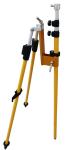 Aluminum Prism Pole Bipod Reflector Total Station Prism Rod