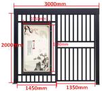 Dormitory Intelligent Pedestrian Gate Access Control Small Advertising Door