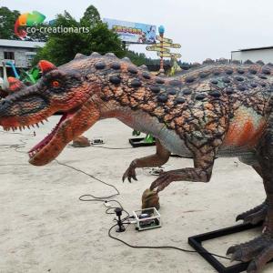 Wholesale Eyes Blinking Real Life Size Animatronic Dinosaurs Ceratosaurus Model from china suppliers