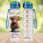 Clear Plastic Water Bottle 32oz With Time Scale Tritan Water Bottle