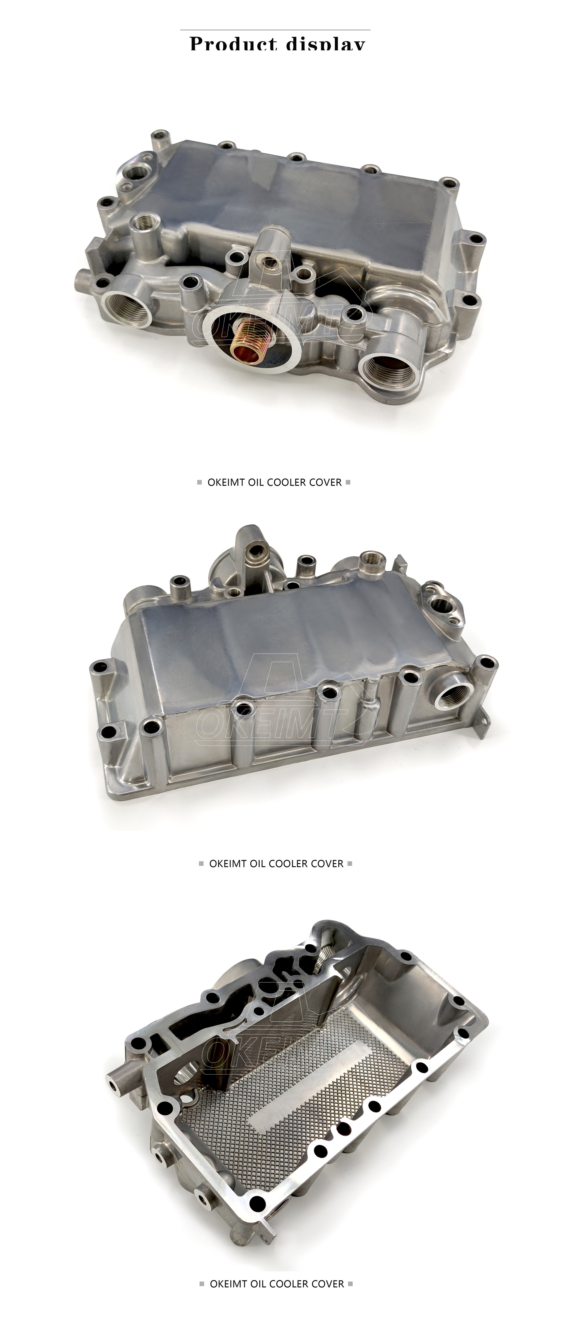 04291035 Oil Coolant Assembly For D7D EC290 Engine