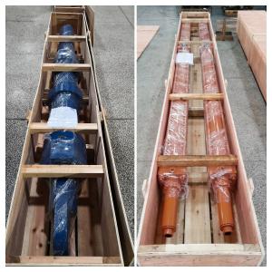China 32 Mpa Testing Pressure Steel Factory Heavy Duty Hydraulic Cylinders With Tailored Stroke Length on sale