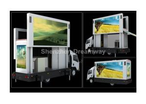 Wholesale High Definition 1R1G1B P10 Truck Mobile Full Color LED Display With Three Sides Advertising from china suppliers
