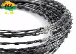 20m Galvanised Barbed Razor Wire Steel Security Fencing Farm Concertina Barb