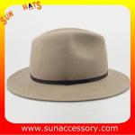 2042 Sun Accessory tan wool felt winter mid brim ladies hats ,Shopping online