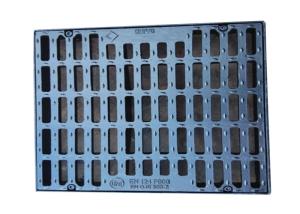 Wholesale Durable Cast Iron Gully Grid Rectangle Black Grey Color 450mm X 750mm from china suppliers
