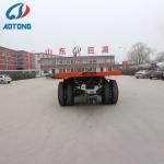 Truck Trailer Steel Flat Trailer for Farm Tractor/Drawbar Flatbed Container