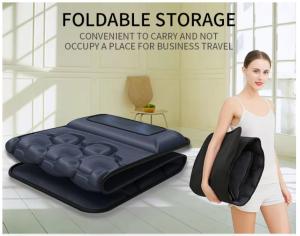 Wholesale 10 motors Full body vibration massage mat mattress relax and Shiatsu massage pillow with soft cover from china suppliers